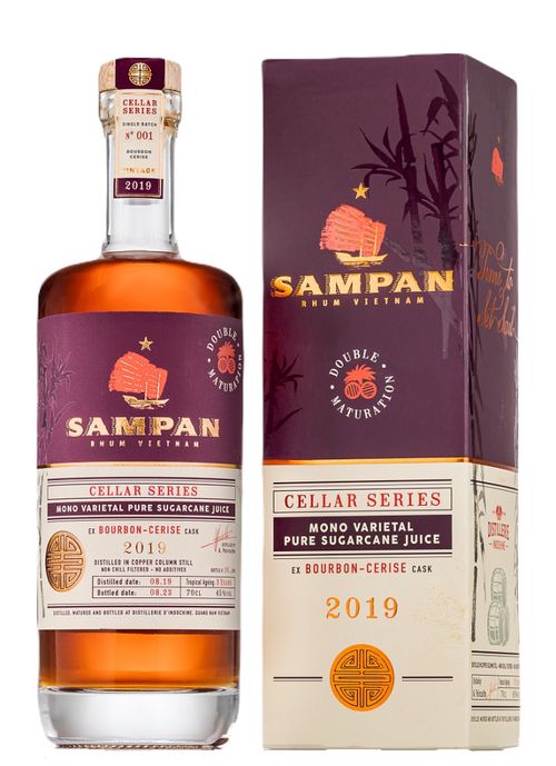 Sampan Cellar Series 2019 Bourbon Cerise Cask 0,7l 45% GB