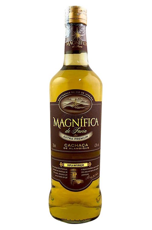 Magnífica Cachaca Extra Premium Dupla Maturaçao 0,7l 43%