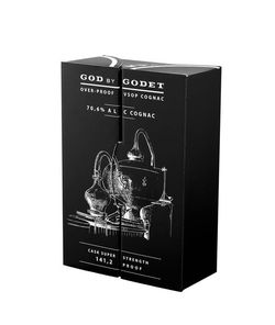 God by Godet Gift Box 70,6% 0,7 l
