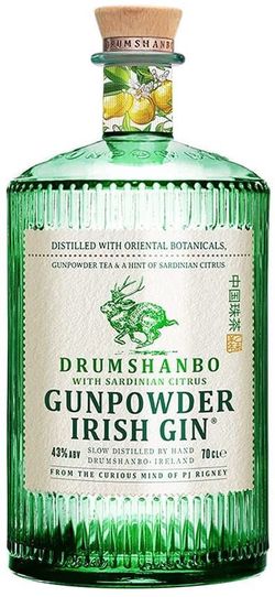 Drumshanbo Gunpowder Citrus Irish Gin 0,7l 43%