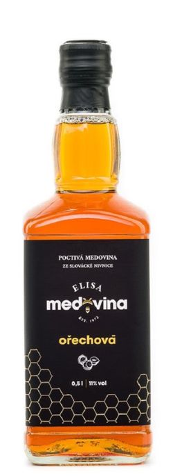 Medovina Elisa Ořechová 0,5l 11%